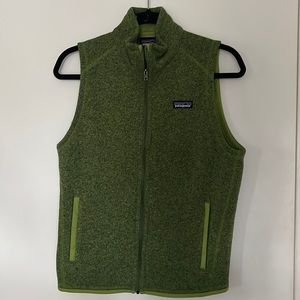 Patagonia Women's Better Sweater® Fleece Vest size Medium Green
